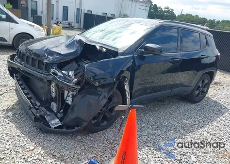 2021 Jeep Compass Altitude Fwd из США, поврежденный, VIN 3C4NJCBB3MT567718